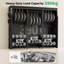 Heavy Duty Clothes Rail with Cover, 175x40x180cm