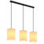 Bitania 3 - Light Matte Black Geometric Pendant