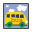 «Yellow School Bus», impression sur toile tendue-1596259199-1541894588-1541894589
