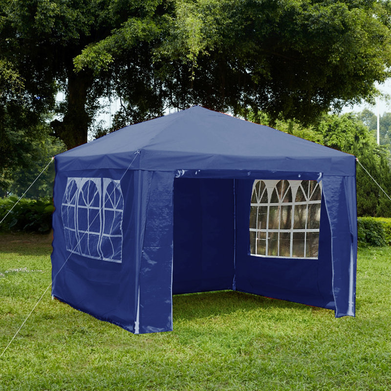 Shapiro 3 x 3m Metal Party Tent, Blue