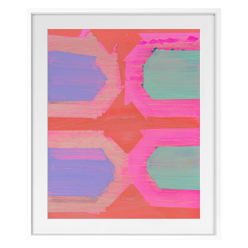 «House Down» par Liz Rundorff Smith - impression d'un cadre photo sur papier, H 23 po x l 20 po