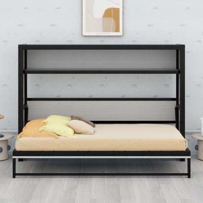 Murphy Bed With Shelves