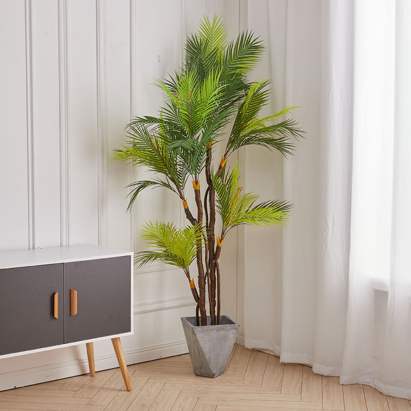 200cm Faux Palm Tree Plant in Planter