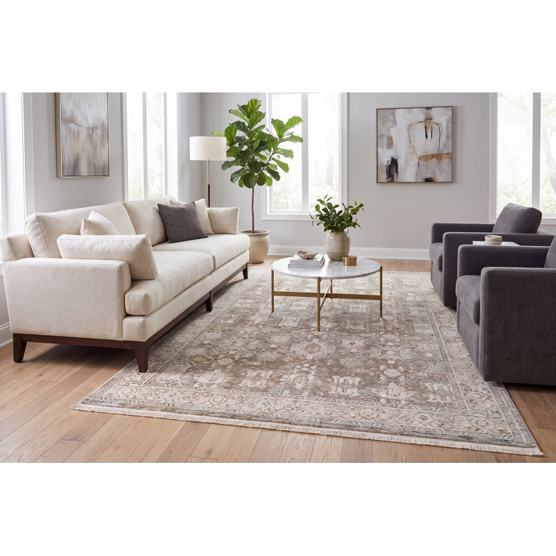 Oriental Indoor Rug, Rectangle 7'10" x 10'