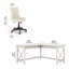 Chaise de bureau en L 60 W Huckins-1611341354