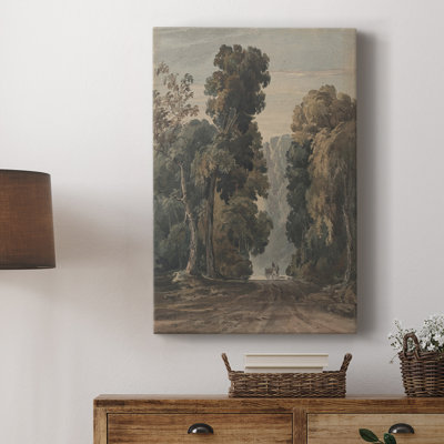 Paysage rétro Cxxxx - galerie enveloppée de cavas