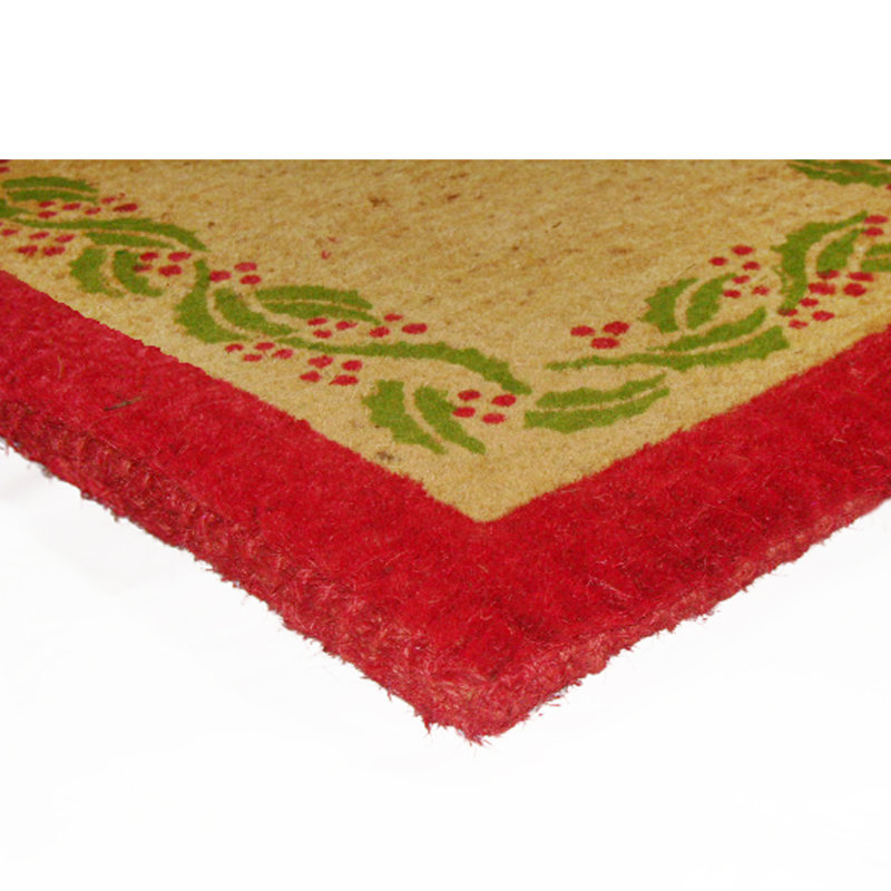 Non-Slip Christmas Outdoor Doormat, Yes