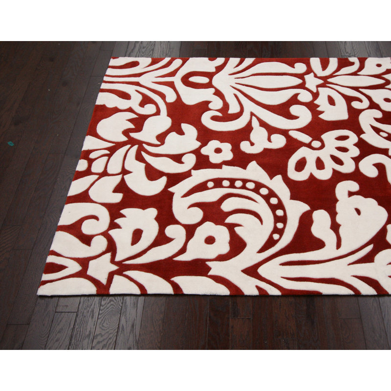 Tapis orange Falynne Sienna, 5 pi x 8 pi