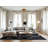 Machine Washable Checkered Gray Area Rug-1414587893