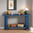 Vintage Console Table With T-leg Design And 2-tier Structure-678157224