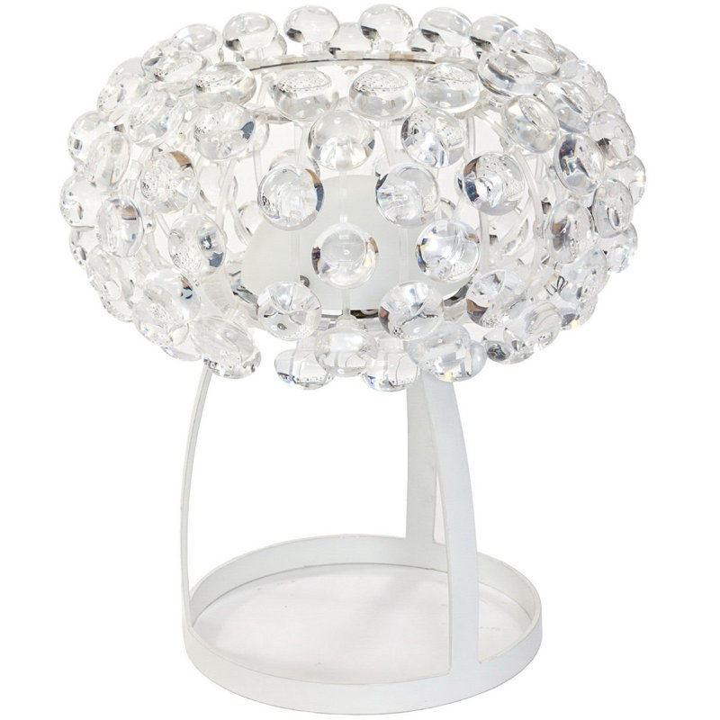 Lampe de table Charlestown transparente