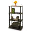 Johnston 4 Tier Toolless Assembly Shelving Unit Bookcase-21216367