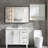 30x40 Inches Large Rectangular Black Metal Framed Bathroom Wall Mirror - Glass, Rust Frame, Readily To Install For Hd Effortless Setup-498096616