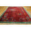 Tapis rouge antique antique Art Deco