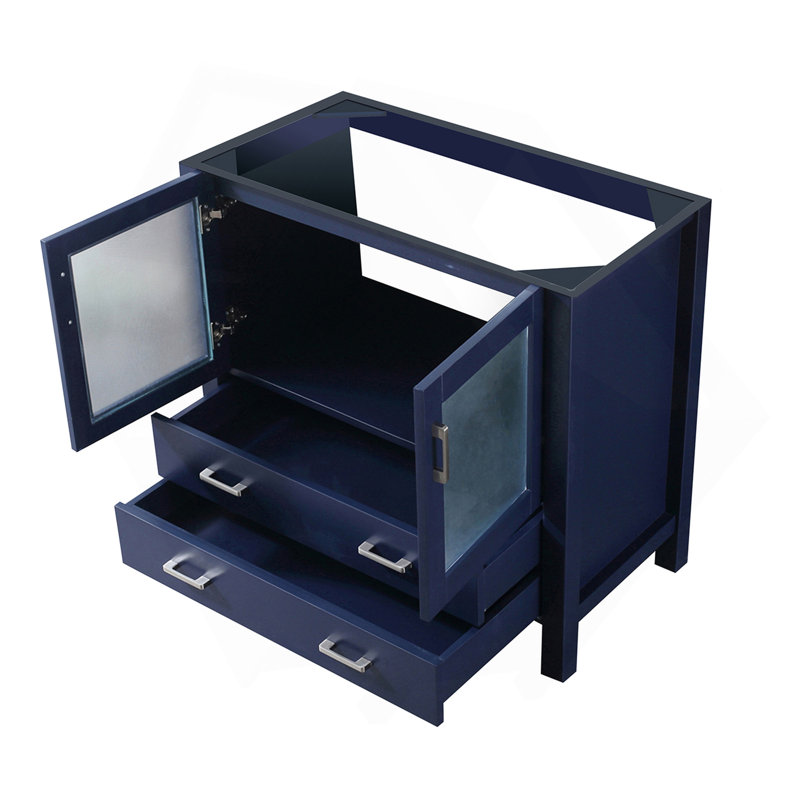 Meuble-lavabo bleu marine 36 po X P 18,25 po D