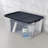 Sterilite Clear Plastic Stacking Storage Containers w/ Lid-98364712-98364711