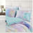 Premium Polyester Bedding Sets, King Cal King Watercolor For Modern Home