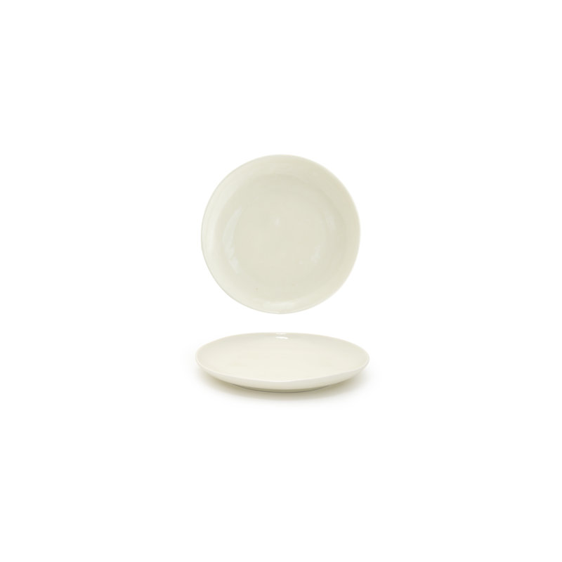 Assiette plate 10 po Kiln®, Vanille