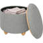 Othella 39cm Wide Round Ottoman with Storage-413533620