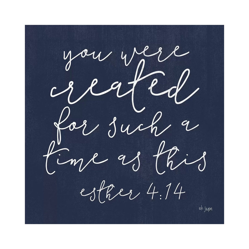 You Were Created 1 Piece Wrapped Canvas Wall Art, 93.98 cm H x 93.98 cm W