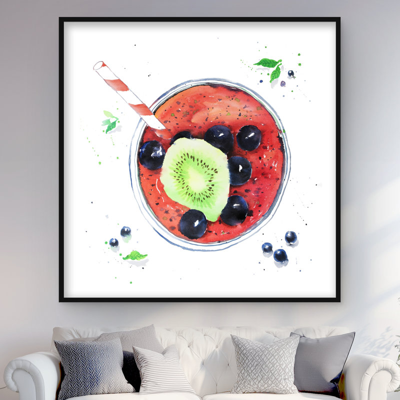 Berry Smoothies - Leaves Kitchen