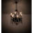 Gina 6 - Light Dimmable Geometric Chandelier