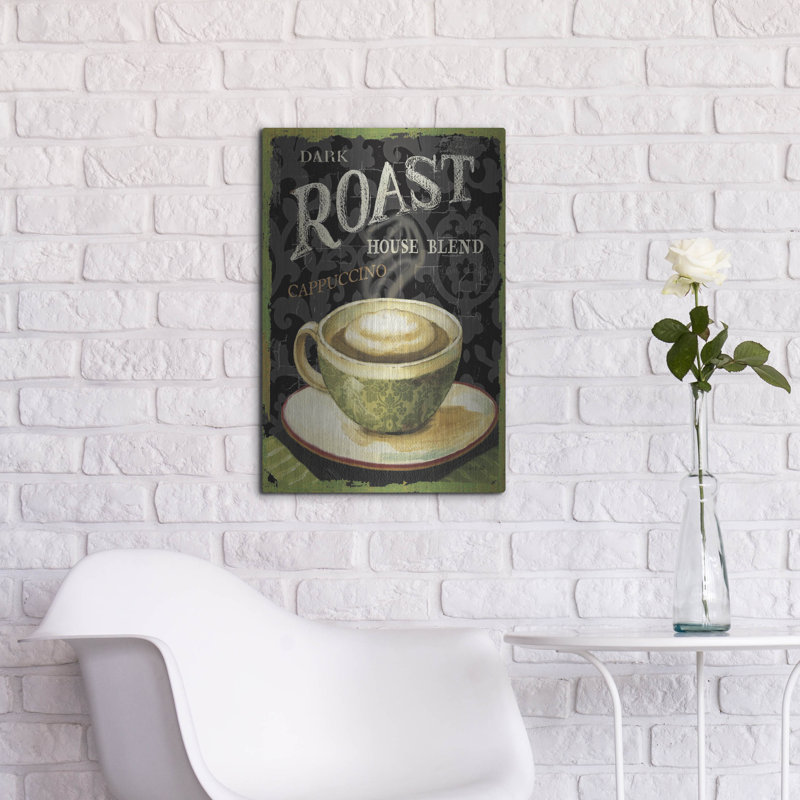 «Luxe Metal Art 'Today's Coffee III» par Lisa Audit »par Lisa Audit, H 24 po x l 16 po
