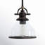 Luminaire suspendu en forme de dôme à une lumière Maybery-366663391-366663377-366657752
