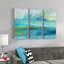 « aube splash », reproduction de peinture à l’acrylique à multiples images sur toile tendue-24010724