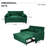 Extra-Large 61-Inch 2-In-1 Fabric Sofa Bed, Double Sofa With Storage Bag, Reinforced Iron Frame, Adjustable Backrest And Cushions, Suitable For Bedrooms, Living Rooms And Outdoor Areas.-311238013-311238015