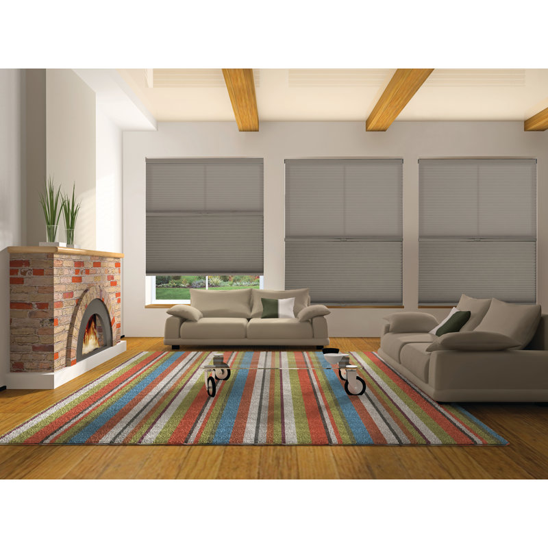 Store cellulaire sans cordon jour / nuit, cellule simple 9/16 po, L 53 po x L 48 po, Warm Cocoa
