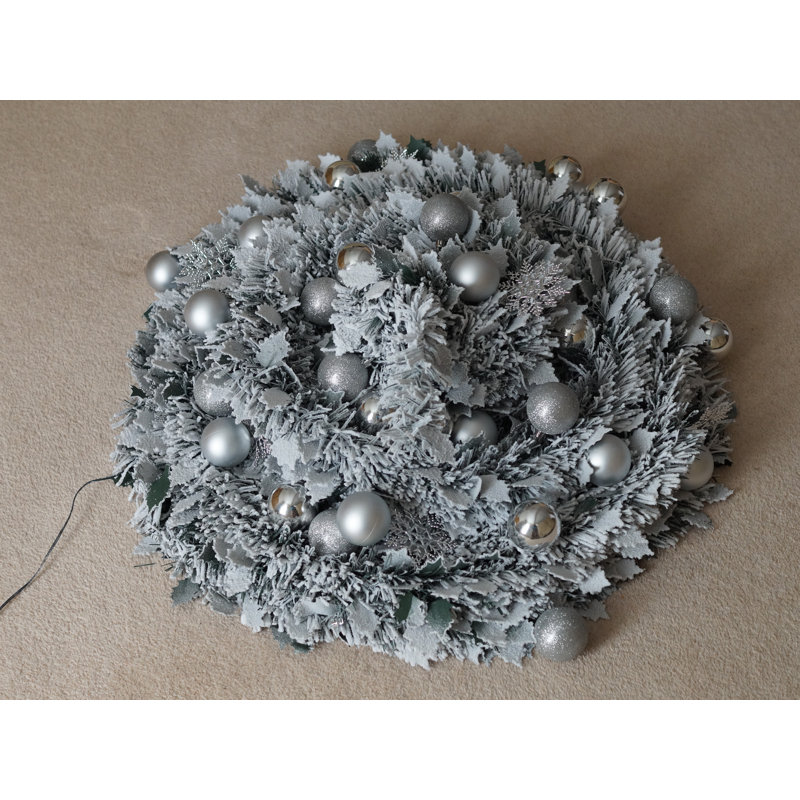 Lighted Artificial Pre Lit Christmas Tree 6ft, 7.48ft H