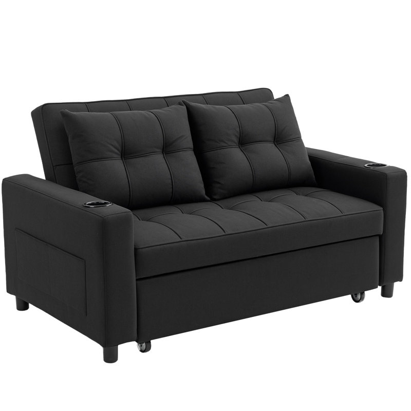2 Seater Sofa, Black