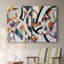 ABSTRACT Series LXV III - Toile tendue avec châssis de qualité supérieure - Prêt à être accroché-108955864