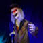 Beyond the Graveyard Haunted Hill Farm 5,25 pi Tombeau debout animatronique, intérieur ou extérieur couvert