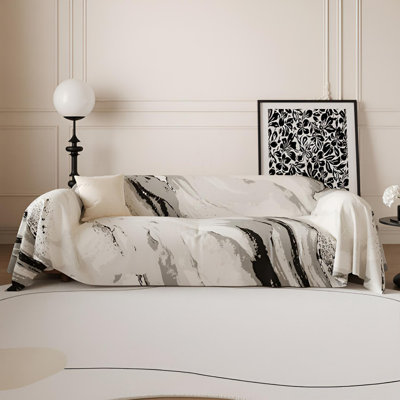 Housse de canapé légère de luxe, toutes saisons universelle, style haut de gamme