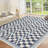 Washable Rugs for Living Room Modern Abstract Checkered Area Rugs Non Slip Carpet Indoor Stain Resistant Carpet for Dining Room Playroom Nursery-1742533889-1742533893