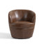 Ensemble de 2 chaises d'appoint en polyuréthane et coussins souples Aunna-109238301