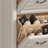 White Solid wood Shoe Storage