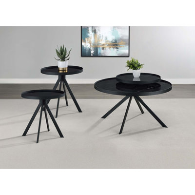 Ensemble de tables basses et tables de bout Modern