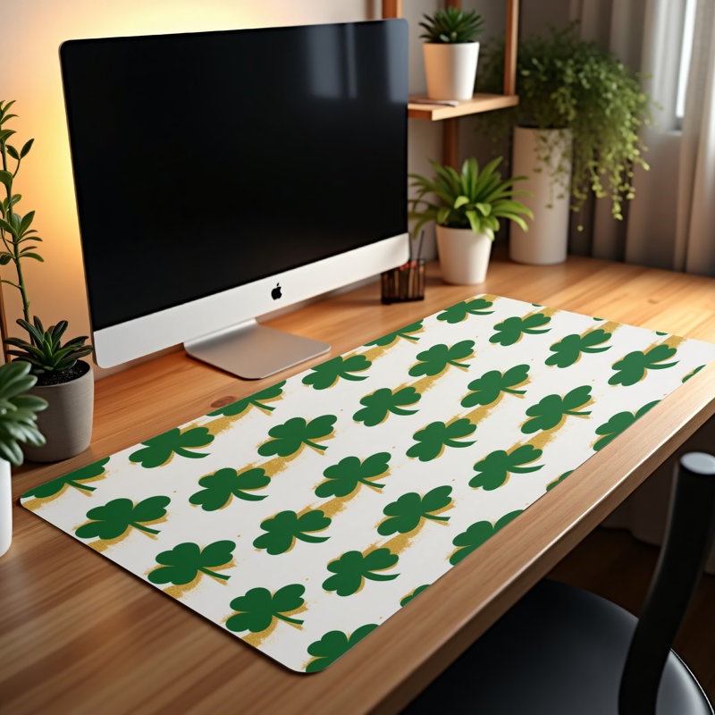 Polyester Desk Pad, 14.4x12.1