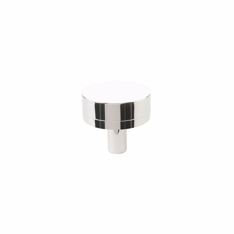 Select Circle Knob, Polished Nickel