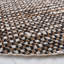 Gabino Geometric Handmade Flatweave Area Rug in Black/Ivory-1608574176