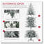 Arbre de Noël artificiel 7 pi