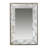 Silver Glass Framed Accent Mirror-335717980-379832881