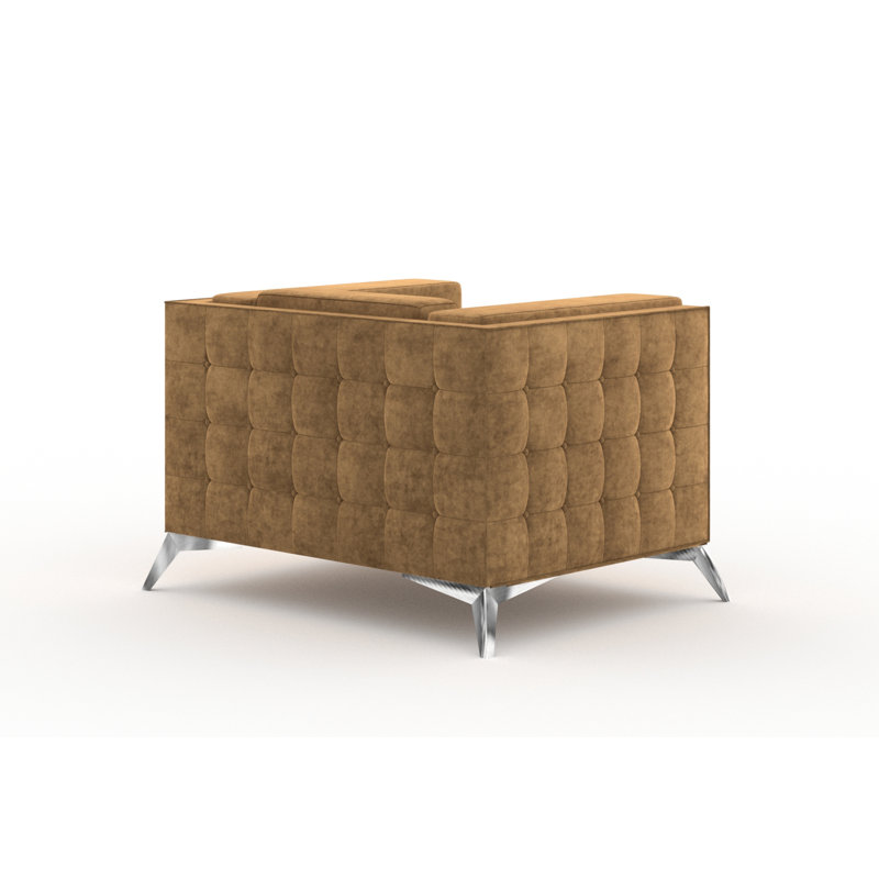 Magnus Upholstered Club Chair, Beige