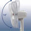 Honeywell Fan Advanced QuietSet Oscillating Stand 5 Speed, Timer, Remote Control