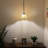 Simonson Tiffany Mini Hanging Lights Gold Stained Glass Crystal Beans LED Bulb Included 8”W*8”D*60”H