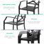 Ensemble de 4 chaises de patio empilables