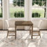 Jadaya 3-piece Extendable Solid Wood Dining Set